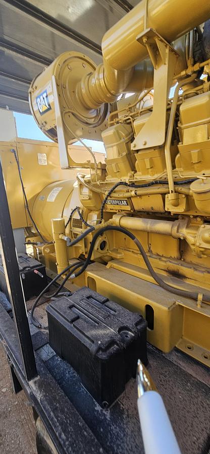 Used Caterpillar 1750kW 3516 Trailer Mounted Generator