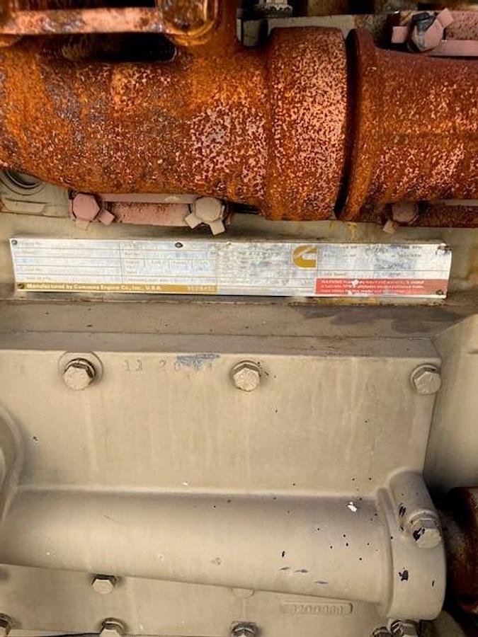 Used Cummins Generator 400kW KTA-1150 Engine