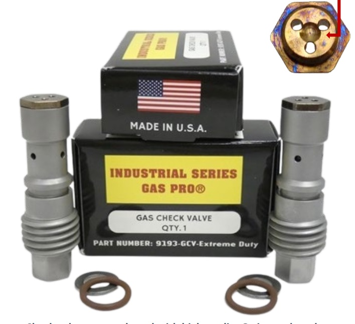 Gas Check Valve P.N 9193-GCV-Extreme Duty-Application: Caterpillar G3600 Series