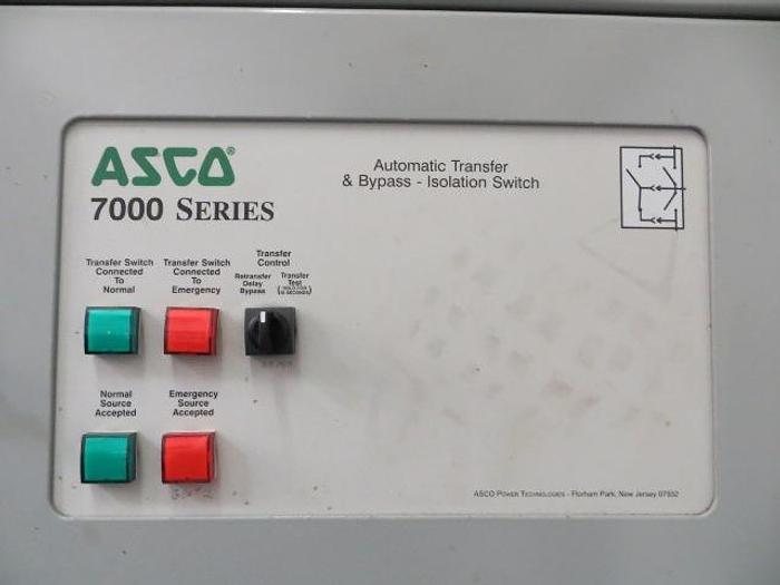 Used ASCO 1000 Amp Automatic Transfer Switch