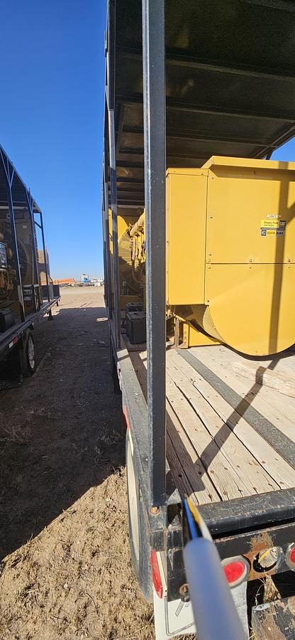 Used Caterpillar 1750kW 3516 Trailer Mounted Generator