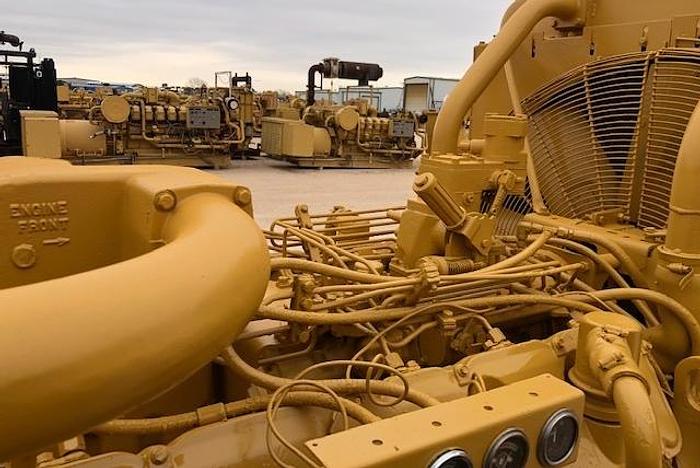 Used Caterpillar D3412 Generator Set 500kW
