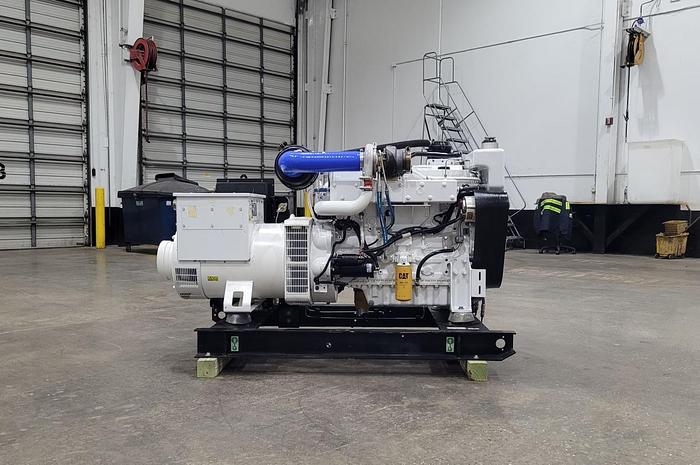 Used Caterpillar 125 kW Model C6.6 Marine Package Diesel Generator Set