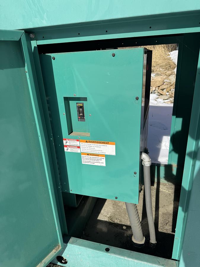 Used Cummins 65kW Generator Low Hours