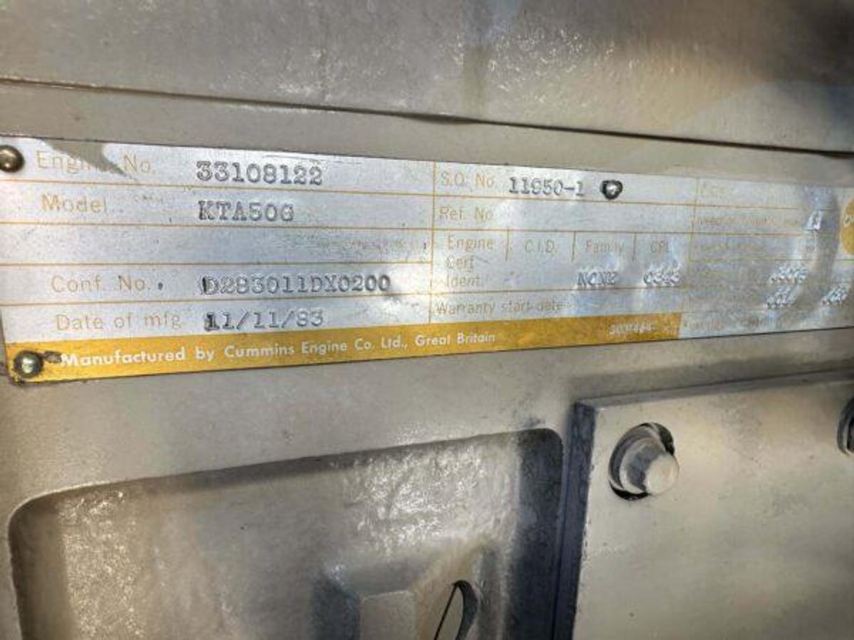 Used 1983 Cummins KTA50G