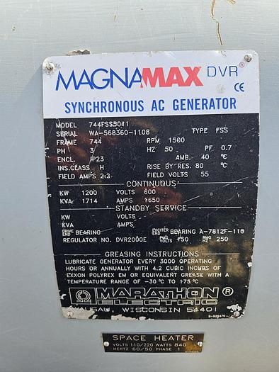 Used 2012 Marathon Magna MAX 744FSS5011