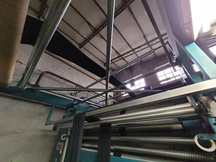 Used Raising machine LAFER GRI90 year 1997 working width 2200 mm