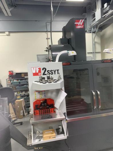 Used 2019 HAAS VF-2SSYT CNC Vertical Machining Center