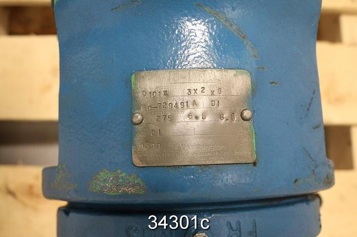 Used Worthington D1012 Pump Power End, 3x2x6 #34301