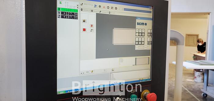 Used 2013 SCM Cyflex F900, used CNC universal boring and grooving centre.