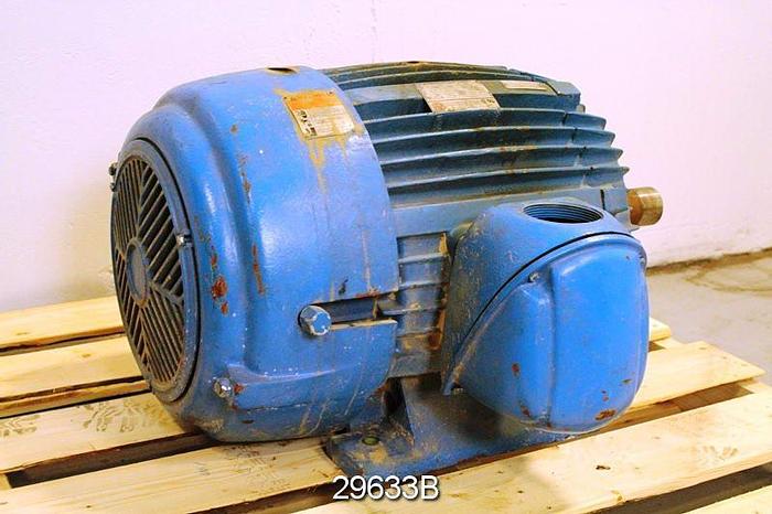 Used U.S. Motors 7979B AC Motor, 40 HP, 1165 RPM #29633