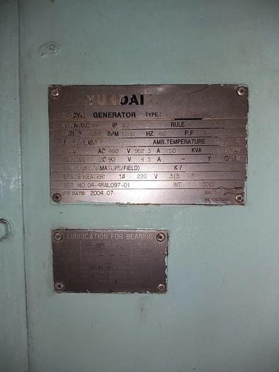 Used Caterpillar 3508 generator sets.