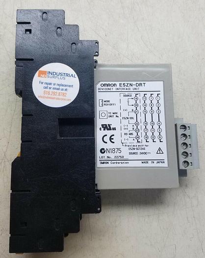 Used OMRON E5ZN-DRT DEVICENET INTERFACE UNIT