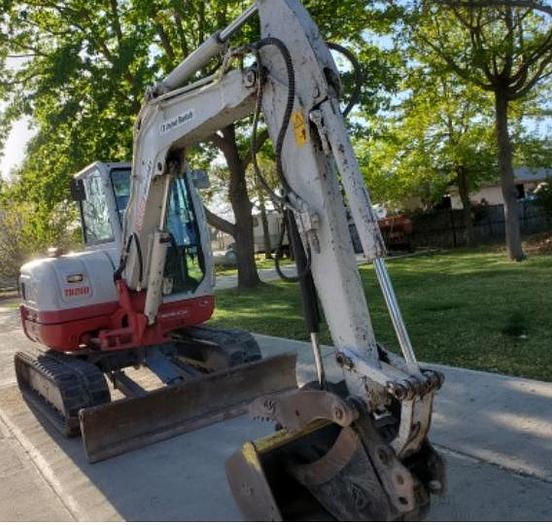 Used 2017 TAKEUCHI TB260C Mini Excavator
