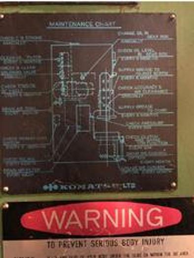 Used 1988 KOMATSU OBW-200