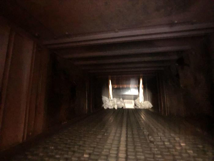 Used SHANKLIN MODEL T-62 S/S STAINLESS STEEL TWO ZONE HEAT TUNNEL