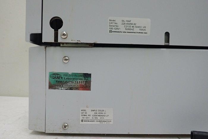 Used Shimadzu SIL-10AF Auto Sampler Auto Unit with Sample Cooler L