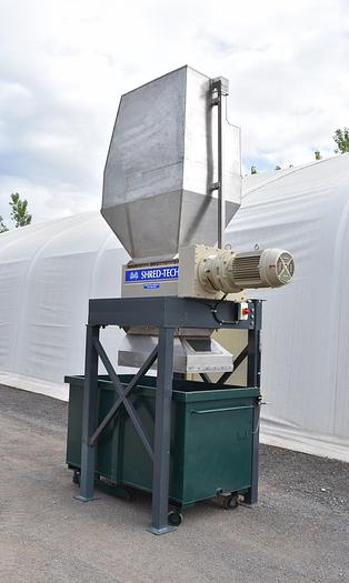 Used USED SHREDTECH ST-25 TWO SHAFT SHREDDER