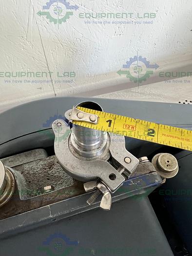 Used Welch 1402 DuoSeal Belt-Driven Rotary Vane Vacuum Pump 115/230V