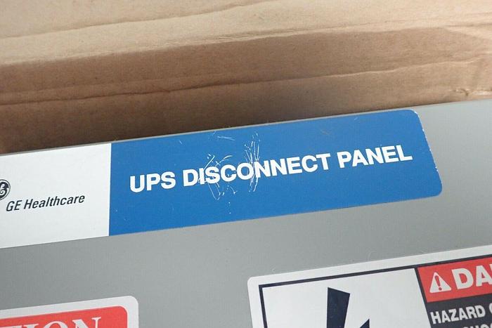 Used GE 1377-X0054 UPS Disconnect Panel
