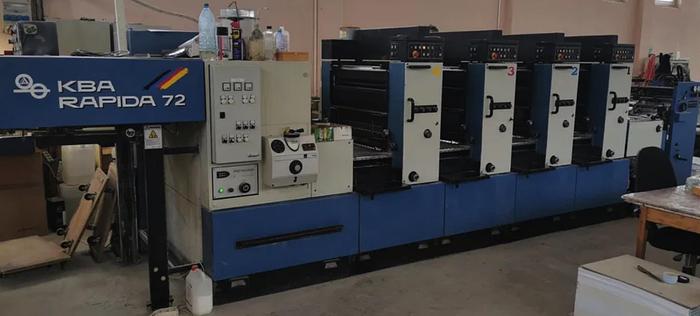Used KBA RAPIDA 72-4