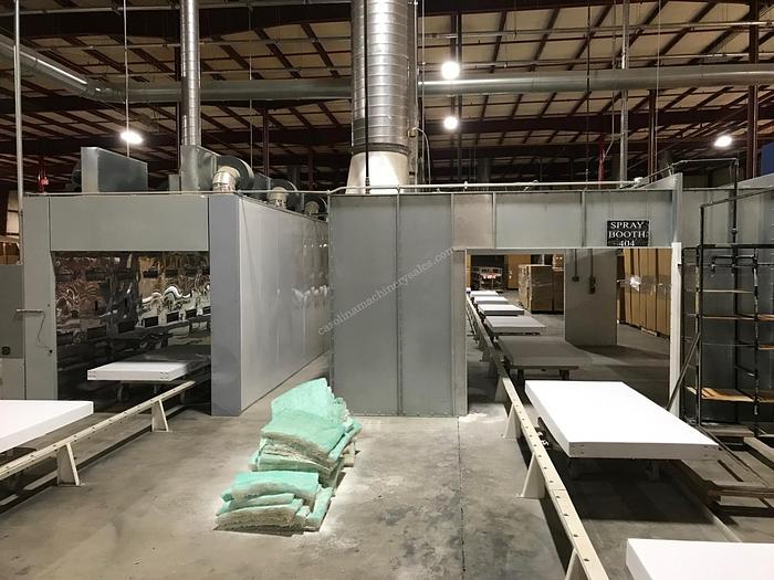 Used Custom Built Tow Line w/ Paint Booth & Oven