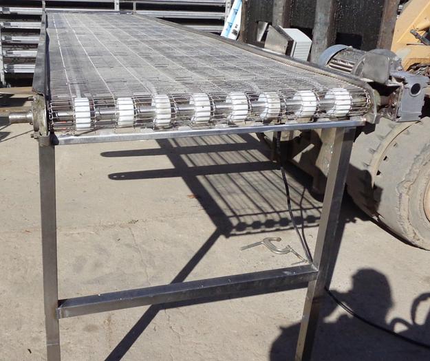 Used Conveyor, Belt, 32" x 12', S/st, Rigos, 1/2 HP, #C742847