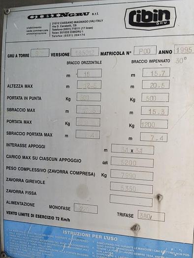 Usato GRU CIBIN S21