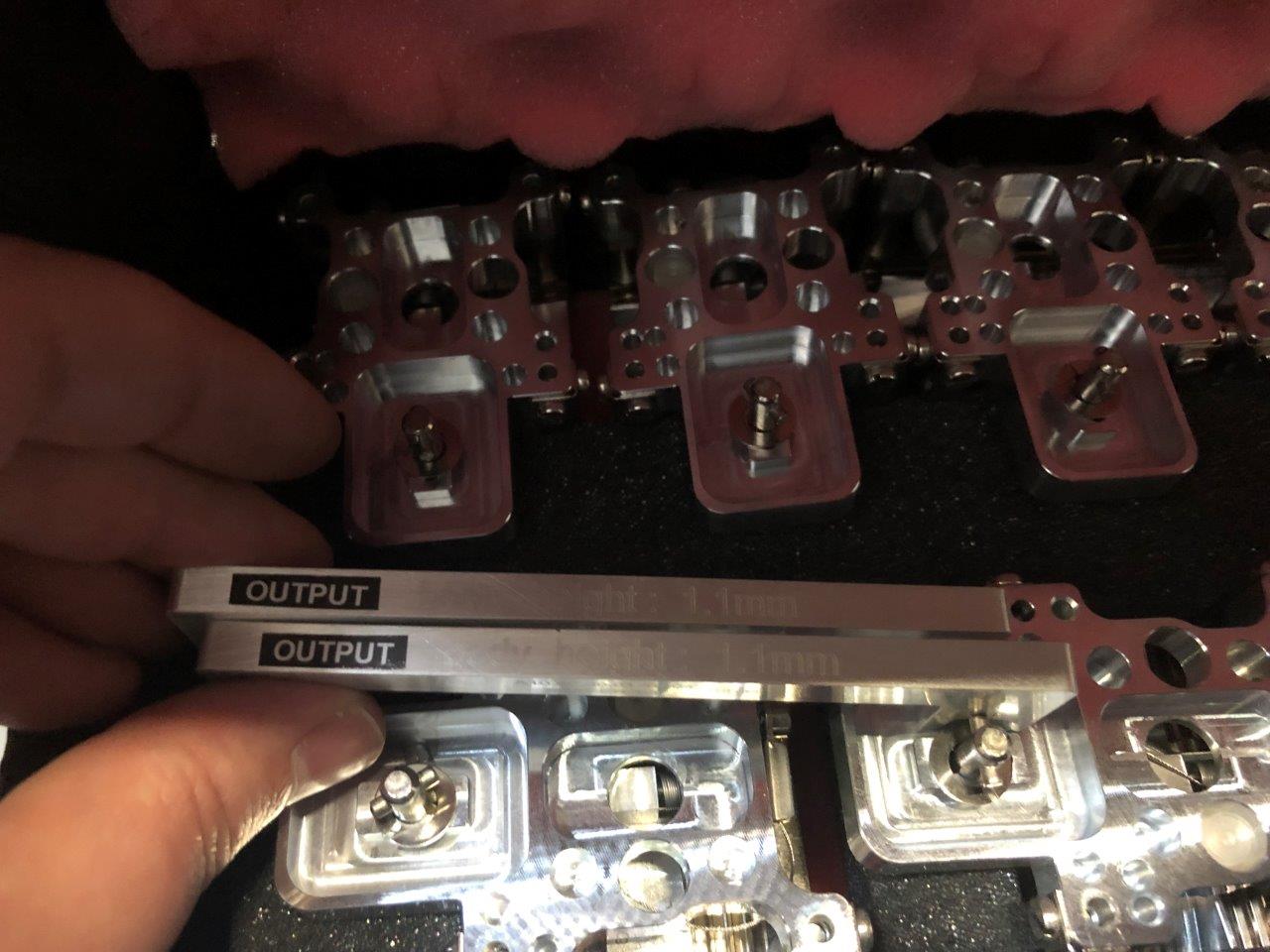 Used Multitest MT9510 Mini kit 120 BGA 7x7x1.2mm Test Handler Kit