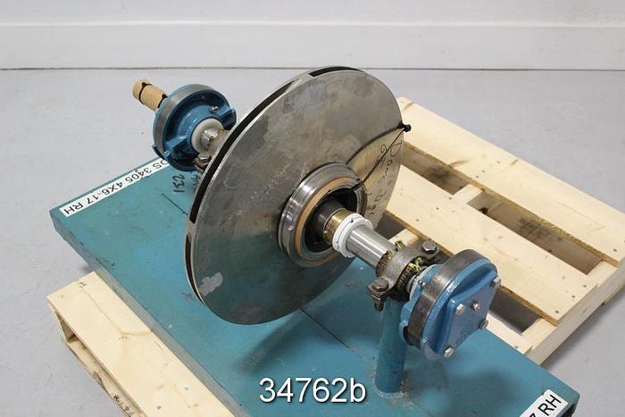Unused Goulds 3405 4X6X17 Rotating Assembly, 17" Diameter, Closed Impeller #34762