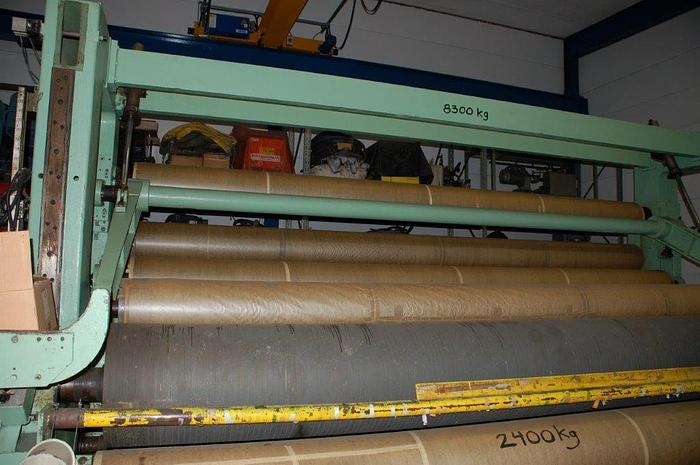 Used (FRW-126) - Slitter Rewinder - 4700 mm - Goebel
