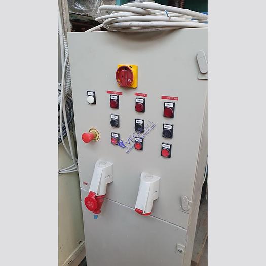 Used Hydraulic press POTVEL with 4 columns