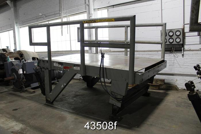 Used James Brinkley Roll Splitter, 66" Knife Length, 60" Roll Diameter #43508