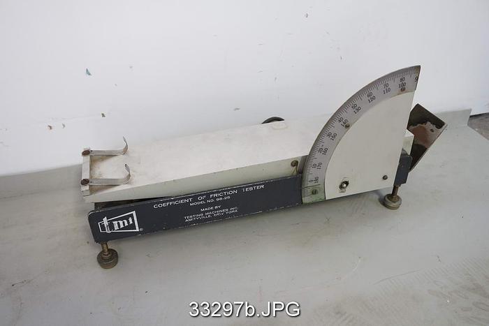 Used TMI 98-25 Coefficient of Friction Tester #33297