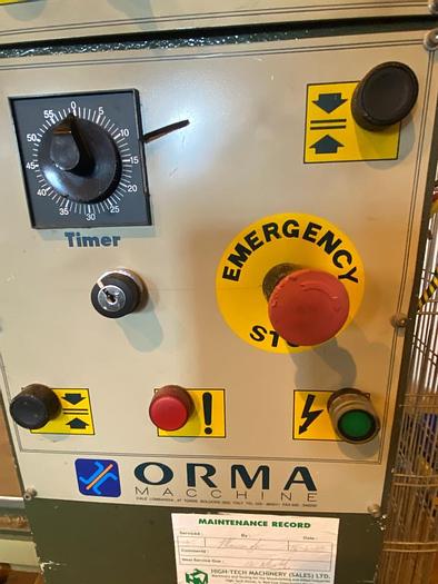 Used 2000 Orma NPC 10/10 Veneer Press
