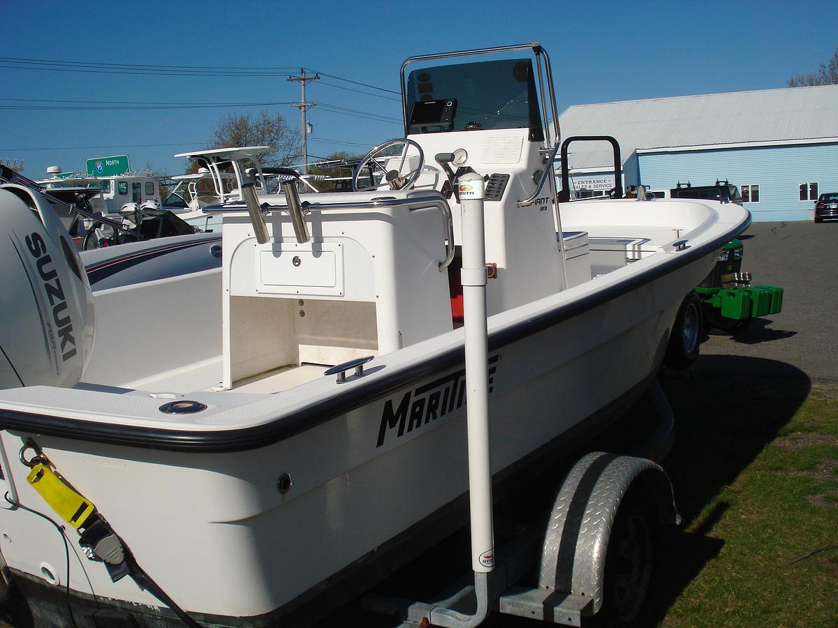 Used 2017 Maritime 189 Defiant/Suzuki 90/Tidewater trailer