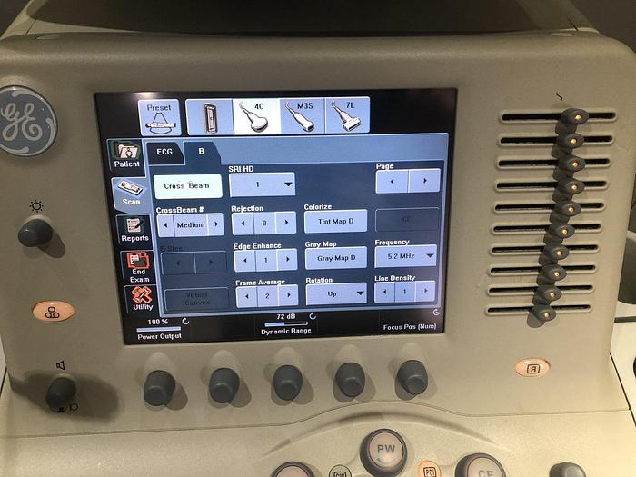 Used GE Ultraschallsystem Logiq 7 mit 3x Sonden