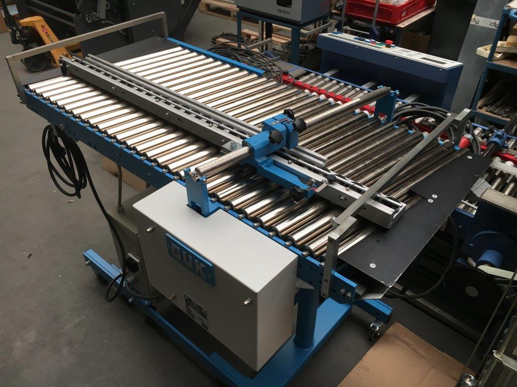 Used GUK RT 52 roller table alignment table 2006