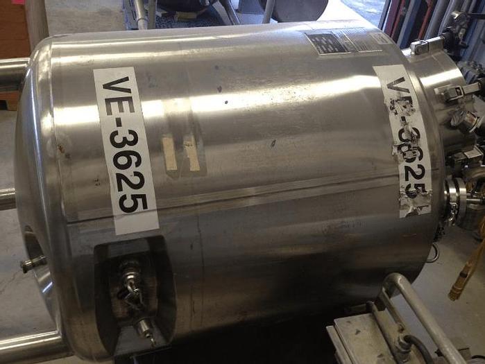 Used 125 GALLON (500 LITER) FELDMEIER REACTOR – SANITARY S/S (#7963)