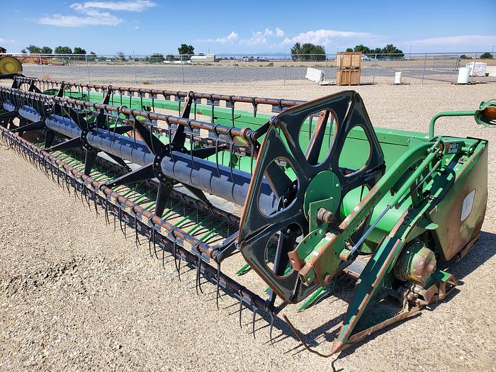 Used John Deere 9600 Combine w/ Corn + Grain Heads