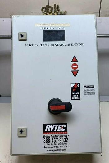 Used Rytec Corp.High Performance System 3 Door Controller TST FU3P-B 3/PE AC 400/460V