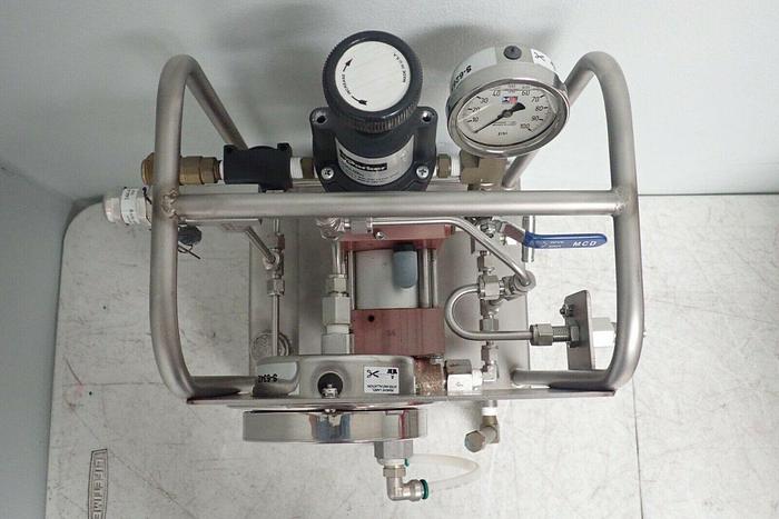 Used MaxPro High Pressure Power Pack Model MTPP06-W-PP72-1G-SG-TDG-V-RD