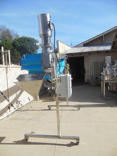 Used Conveyor, Belt, 12" X 11'6", Stainless Steel, Incline, Sanitary, #S742670