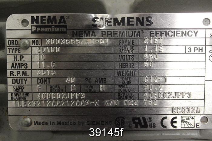 Unused Sulzer APT 11-1A Pump #39145