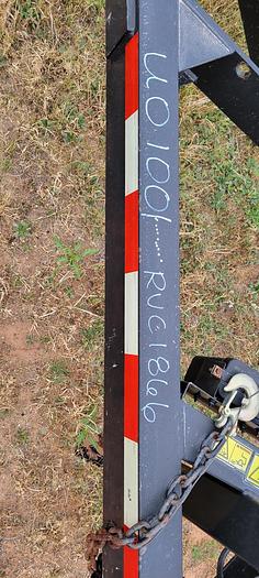 Used 2011 Caterpillar Tandem Axle Trailer 10,000 lb. Axle Rating