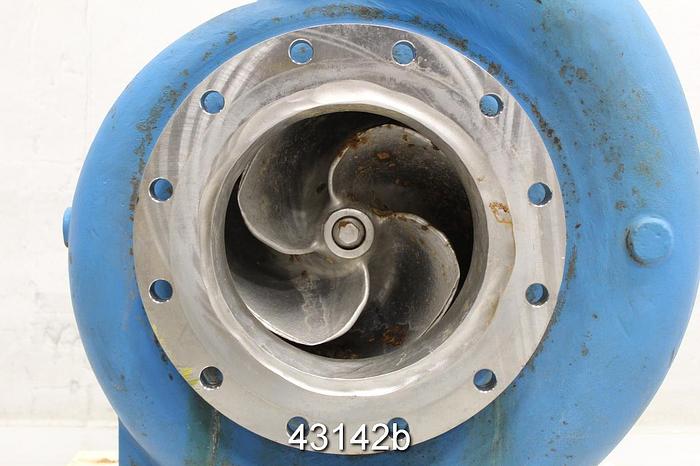 Used Goulds 3175 10x12x18 Pump, Stainless Steel Casing #43142