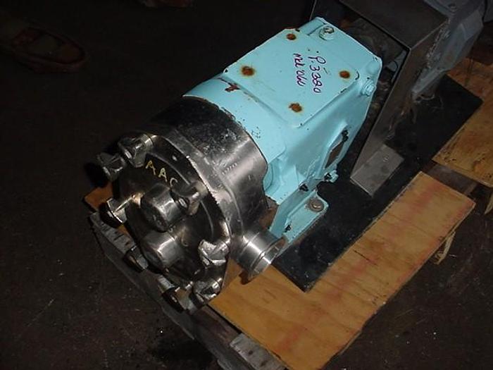 Used 2.5" WAUKESHA CHERRY-BURRELL POSITIVE DISPLACEMENT PUMP - S/S
