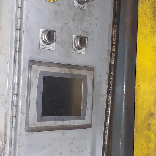 Used GRIFFIN 80 TON VERTICAL TRIM PRESS & SHUTTLE