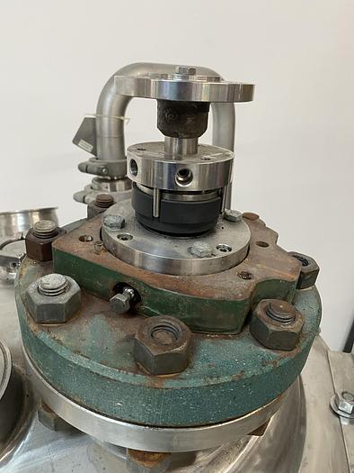 Used Paul Mueller 430 Liter 45 PSI Stainless Steel 75 PSI Jacketed Reactor w/ Mixer