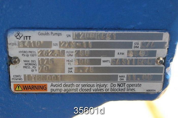 Unused GOULDS 3410 #35601